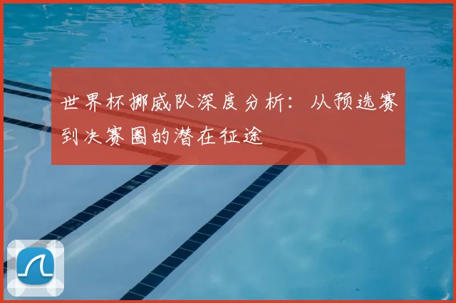 世界杯挪威队深度分析：从预选赛到决赛圈的潜在征途